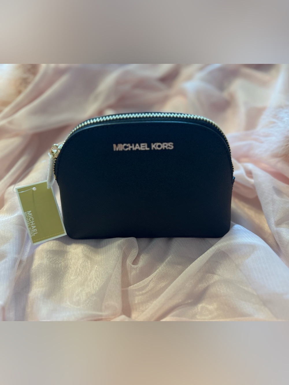 NWT Michael Kors Jet Set Travel Medium Cosmetic Pouch